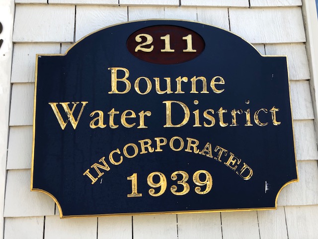 Bourne Water District Sign